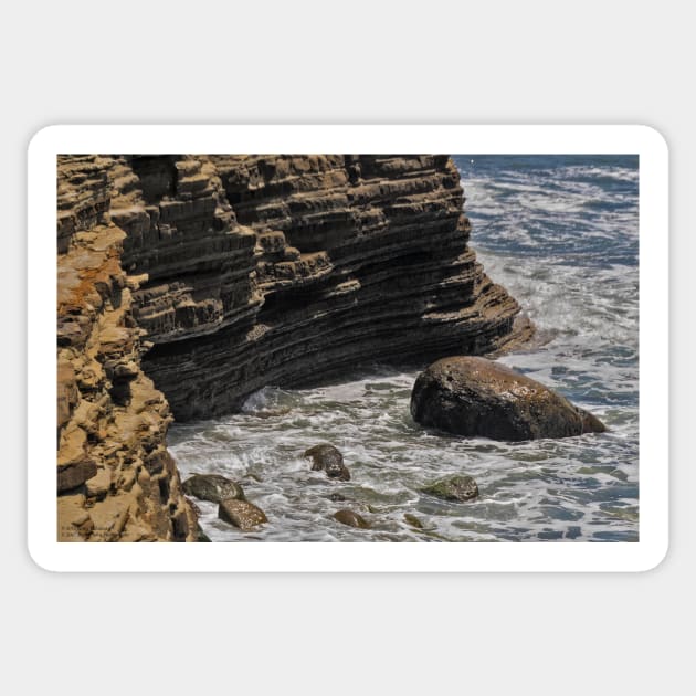 The Beaches And Tidepools Of Cabrillo - 9 © Sticker by PrinceJohn